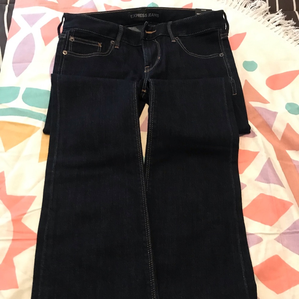 Express barely boot Low Rise Jeans Size 2S